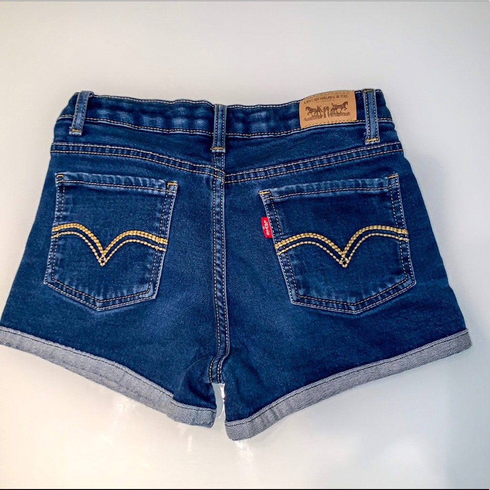 Levi’s blue jean “short short” shorts